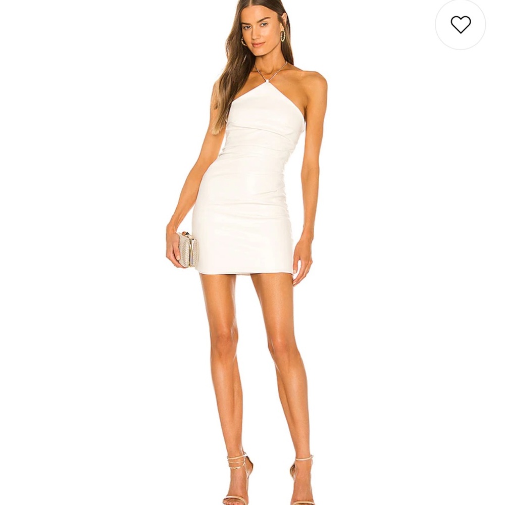 REVOLVE Barbella Mini Dress in Cream